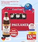 Original Münchner Hell oder Alkoholfrei bei Netto Marken-Discount im Neustadt Prospekt für 13,99 €