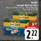 Aktuelles Instant Kaffeesticks Angebot bei EDEKA in Osnabrück ab 2,22 €