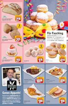 Brötchen im REWE Prospekt "Dein Markt" mit 36 Seiten (Darmstadt)