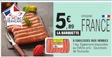 E.Leclerc Blotzheim - Promo 8 saucisses aux herbes Promo 8 saucisses aux herbes à 5,89 € dans le catalogue E.Leclerc à Blotzheim