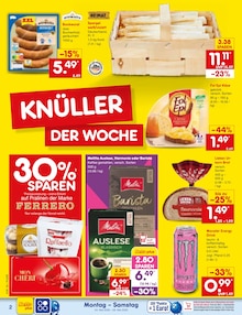 Kaffee im Netto Marken-Discount Prospekt "Aktuelle Angebote" mit 75 Seiten (Amberg)