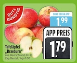 Aktuelles Tafeläpfel Braeburn Angebot bei EDEKA in Augsburg ab 1,79 €