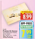 Pralinés für Kenner von Lindt im aktuellen E center Prospekt