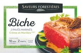 Promo Pavés de biche marinés crème et morilles à 9,99 € dans le catalogue Vival à La Roche-en-Brenil