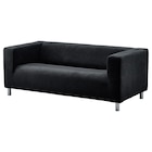 Bezug 2er-Sofa Vansbro schwarz Vansbro schwarz im Angebot bei IKEA in Hürth Bezug 2er-Sofa Vansbro schwarz Vansbro schwarz Angebote von KLIPPAN bei IKEA Hürth für 49,00 €