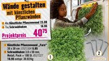 Hornbach Koblenz - Wände gestalten mit künstlichen Pflanzwänden Angebot im Prospekt Wände gestalten mit künstlichen Pflanzwänden bei Hornbach im Koblenz Prospekt für 40,75 €