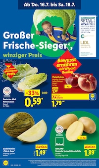 Kartoffeln im aktuellen Lidl Prospekt (Dresden) Kartoffeln im Lidl Prospekt "LIDL LOHNT SICH" mit 72 Seiten (Dresden)