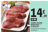 Viande Bovine Rumsteck à Griller - E.Leclerc Viande Bovine Rumsteck à Griller à 14,29 € dans le catalogue E.Leclerc