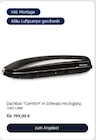 Dachbox "Comfort" für 799,00 € bei Volkswagen im Angebot Dachbox "Comfort" im aktuellen Volkswagen Prospekt