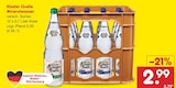 Mineralwasser im Angebot bei Netto Marken-Discount in Ulm Mineralwasser Angebote von Kloster Quelle bei Netto Marken-Discount Ulm für 2,99 €