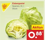 Aktuelle Salat Angebote bei Netto Marken-Discount in Hannover Aktuelles Eisbergsalat Angebot bei Netto Marken-Discount in Hannover ab 0,88 €