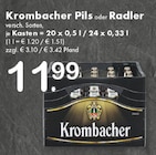 Aktuelle Krombacher Angebote bei TOP Getränke in Ratingen Aktuelles Pils Angebot bei TOP Getränke in Ratingen ab 11,99 €