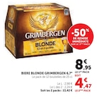 Bière Blonde 6,7° - Grimbergen en promo chez Super U Nancy à 4,47 €