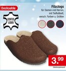 Filzclogs Angebote von ECHTES LEDER bei Zimmermann Gifhorn für 3,99 €