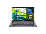 Aspire 17 (A17-51GM-75JB) mit Tastaturbeleuchtung - 17,3 Zoll Intel® Core™ 7 150U 16 GB 1 TB NVIDIA GeForce RTX™ 2050 Windows 11 Home von ACER im aktuellen MediaMarkt Saturn Prospekt für 999,00 €