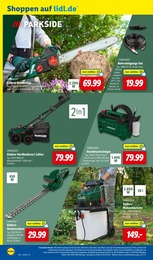 Heckenschere Angebot im aktuellen Lidl Prospekt auf Seite 48
