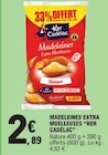 Madeleines Extra Moelleuses - KER CADÉLAC dans le catalogue E.Leclerc