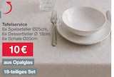 Tafelservice von  im aktuellen Woolworth Prospekt für 10,00 €