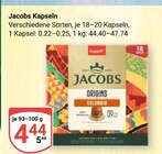 Aktuelle Jacobs Angebote bei GLOBUS in Koblenz Aktuelles Kapseln Angebot bei GLOBUS in Koblenz ab 4,44 €