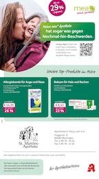 mea - meine apotheke Prospekt für Rain mit 4 Seiten mea - meine apotheke Prospekt für Rain: "Unsere März-Angebote", 4 Seiten, 01.03.2026 - 31.03.2026