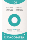 Bloc de fiches bristol - EXACOMPTA en promo chez Monoprix Margaret Bloc de fiches bristol - EXACOMPTA dans le catalogue Monoprix Margaret