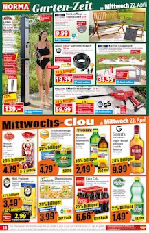 Waschmaschine im Norma Prospekt "Mehr fürs Geld" mit 21 Seiten (München)