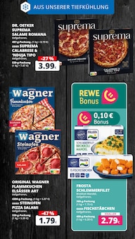 Pizza im aktuellen REWE Prospekt (Köln) Pizza im REWE Prospekt "Dein Markt" mit 24 Seiten (Köln)