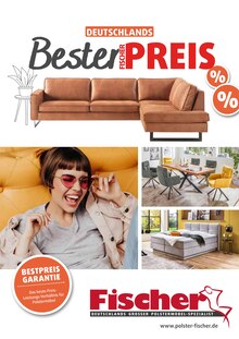 Couch im Polstermöbel Fischer Prospekt "DEUTSCHLANDS BESTER FISCHER PREIS" mit 11 Seiten (Fürth)