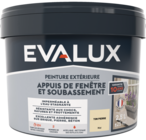 Peinture appuis de fenêtre et soubassements 2,5 l - EVALUX - Brico Dépôt à Cholet Peinture appuis de fenêtre et soubassements 2,5 l - EVALUX en promo chez Brico Dépôt Cholet à 43,90 €