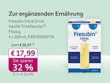 2 kcal Drink Vanille Trinkflasche Angebote von Fresubin bei mea - meine apotheke Bocholt für 17,99 €
