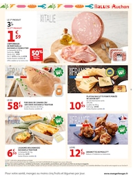 Prix et réduction Foie Gras dans le prospectus Auchan Supermarché en cours Offre Foie Gras dans le catalogue Auchan Supermarché du moment à la page 5