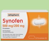 Synofen 500 mg/200 mg bei LINDA Premiumapotheke im Hennigsdorf Prospekt für 10,49 €