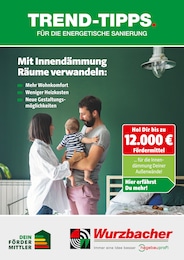 Baumärkte Prospekt von Wurzbacher Schöneck Wurzbacher Prospekt: "Trend-Tipps für die energetische Sanierung", 5 Seiten, 17.10.2025 - 26.10.2025