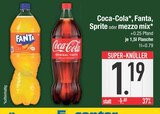 Coca-Cola, Fanta, Sprite oder mezzo mix Angebote bei E center Augsburg für 1,19 €