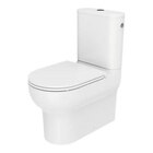 Pack WC carene CALICIA blanc double chasse 79 cm x 63,5 cm x 35,9 cm en promo chez Brico Dépôt Vitrolles à 189,00 €
