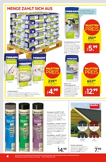 Rasenkantensteine Angebot im aktuellen Hellweg Prospekt auf Seite 4