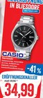 Herrenarmbanduhr Angebote von Casio bei Kaufhaus Stolz Kiel für 34,99 €