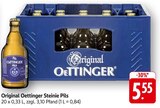 Aktuelles Original Oettinger Steinie Pils Angebot bei EDEKA in Homburg ab 5,55 €