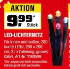 Led lichterkette im OBI Prospekt LED-Lichternetz im aktuellen OBI Prospekt für 9,99 €