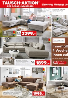 Ecksofa im porta Möbel Prospekt "Aktuelle Angebote" mit 12 Seiten (Hannover)