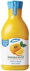 Jus d'orange sans pulpe - INNOCENT en promo chez Intermarché Express Jus d'orange sans pulpe - INNOCENT dans le catalogue Intermarché Express