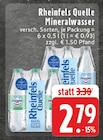 Mineralwasser bei EDEKA im Wipperfürth Prospekt für 2,79 €