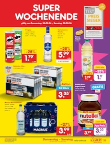 Nutella im Netto Marken-Discount Prospekt "Aktuelle Angebote" mit 60 Seiten (Buxtehude)