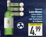 Grüner Veltliner von Lenz Moser im aktuellen EDEKA Prospekt für 4,99 €