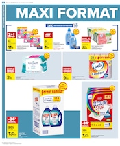 Lessive Angebote im Prospekt "SPÉCIAL MAXI FORMAT" von Carrefour auf Seite 4