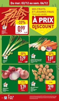 Catalogue Aldi à Corbeil-Essonnes cette semaine, valable du 02/12/2025 au 08/12/2025 Prospectus Aldi à Corbeil-Essonnes, "DE BONNES FÊTES À PRIX DISCOUNT.", 46 pages de promos valables du 02/12/2025 au 08/12/2025