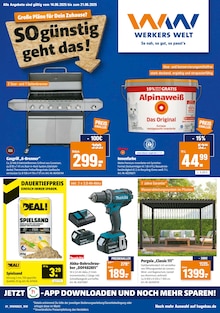 Werkers Welt Norderstedt Prospekt der aktuellen Woche, gültig von 14.06.2025 bis 21.06.2025 Aktueller Werkers Welt Norderstedt Prospekt "SO günstig geht das!" mit 8 Seiten