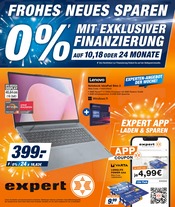 Aktueller expert Prospekt mit Computer, "FROHES NEUES SPAREN MIT EXKLUSIVER 0% FINANZIERUNG", Seite 1