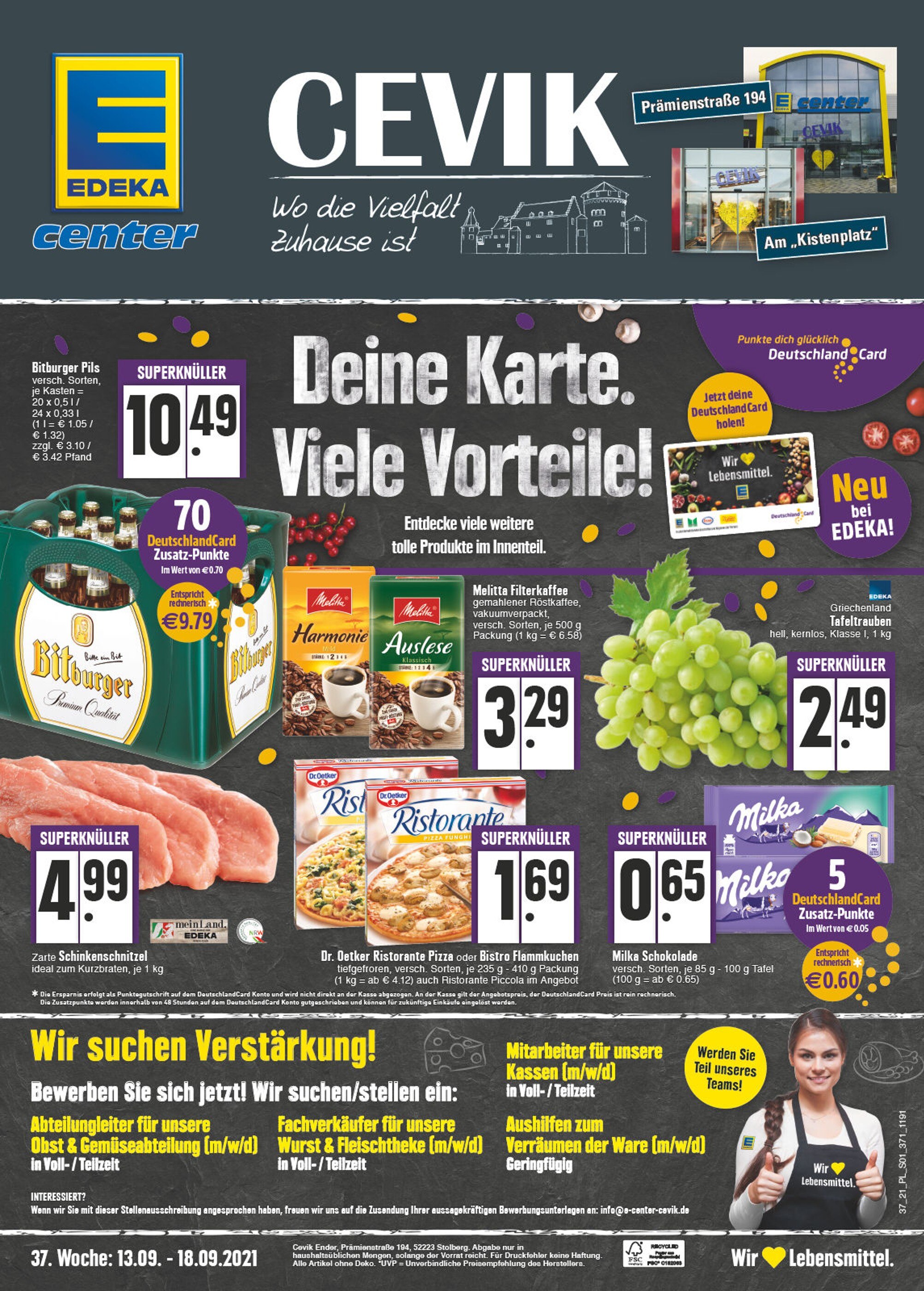 E center Prospekt für Eschweiler mit 24 Seiten E center Prospekt für Eschweiler: "Aktuelle Angebote", 24 Seiten, 13.09.2021 - 18.09.2021