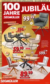 Aktueller Segmüller Prospekt mit Stuhl, "SEGMÜLLER Jahrhundertkracher", Seite 6